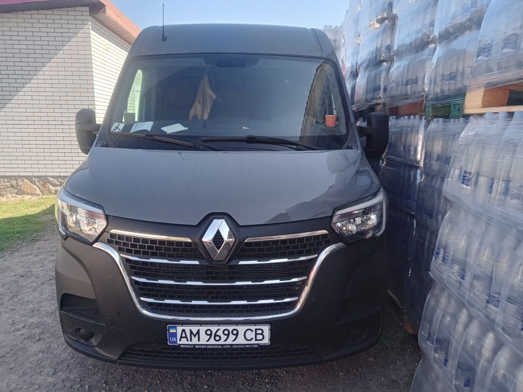 Передній бампер оригінал Renault Master 4, бу, 2021р