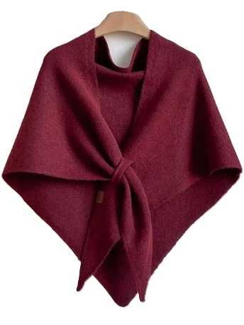 Szalik trójkątny kolory bandana 100% wełna chusta