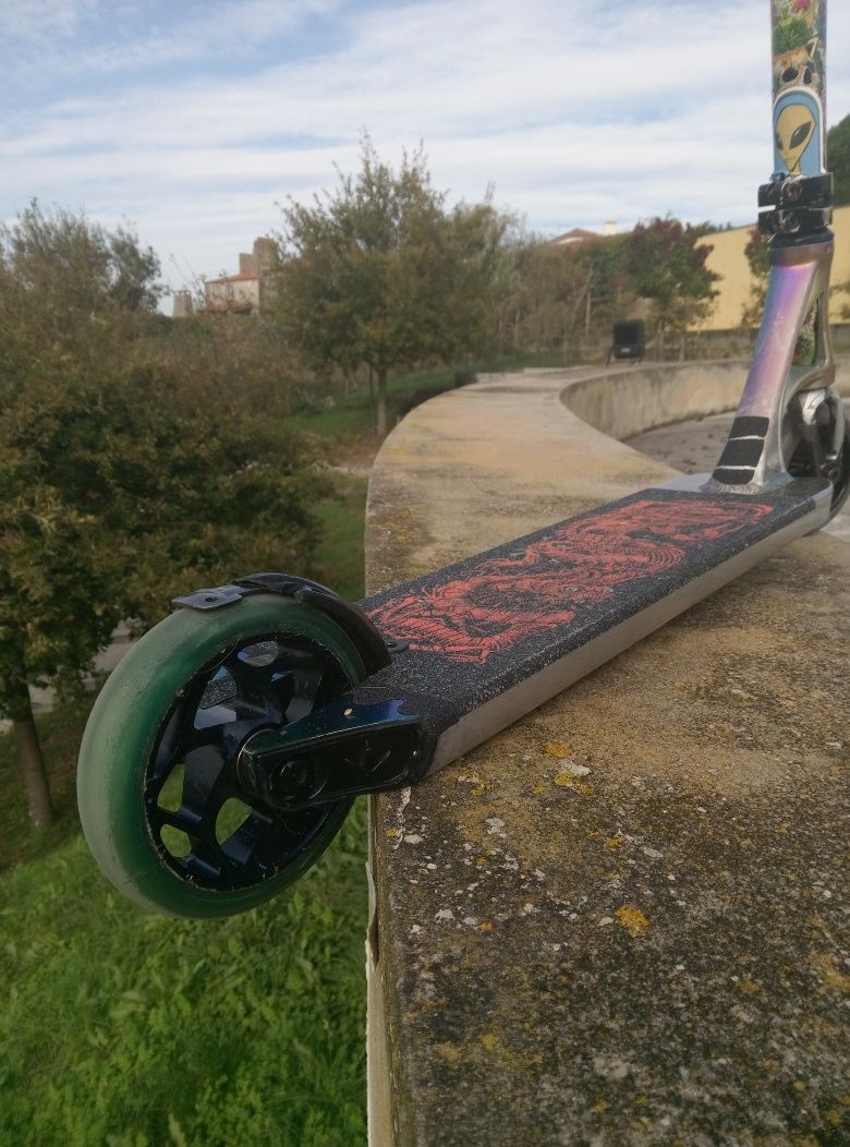 Trotinete profissional de freestyle