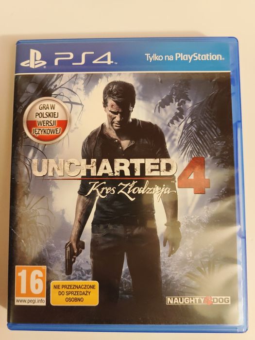 Uncharted 4 kres złodzieja PS4, PS5, PlayStation 4, PlayStation 5