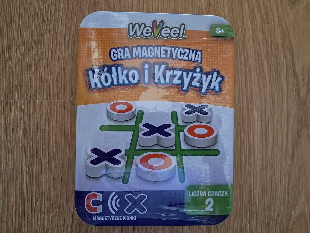 KÓŁKO I KRZYŻYK Gra magnetyczna WeVeel nowa