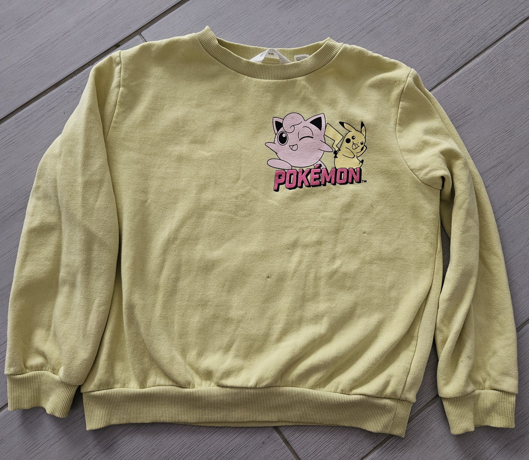 Bluza pokemon pikachu h&m 134-140