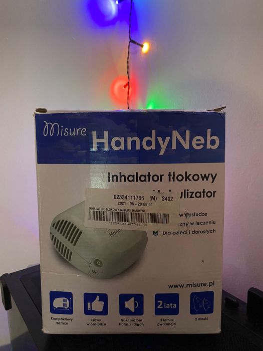 Inhalator tłokowy Nebulizator - Misure HandyNeb