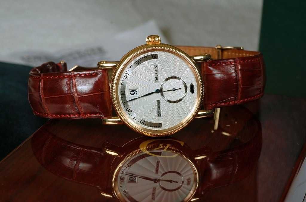 Chronoswiss Delphis !8K gold 750 złoto zegarek