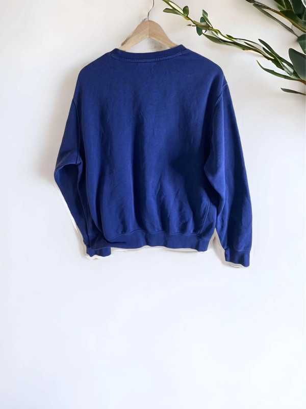 Nike bluza crewneck custom sweter granatowa