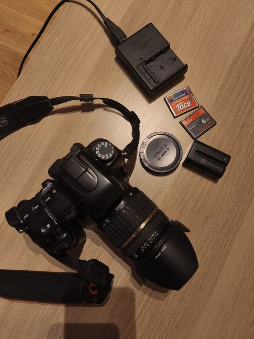 Sony Alpha 700 + obiektyw Tamron 17-50 mm