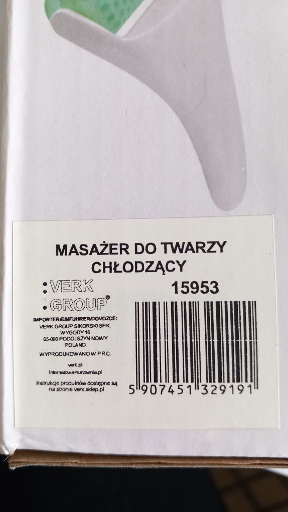 masażer chłodzący do twarzy