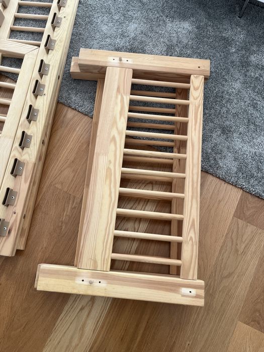 Cama montessori mon lit cabane crianca evolutiva madeira 70*140colchao