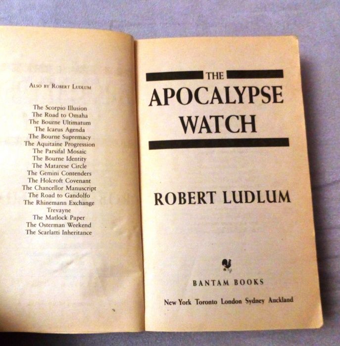 The Apocalypse Watch - Robert Ludlum