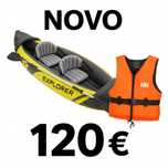 Caiaque Intex Explorer K2 + Colete Helly Hansen NOVOS