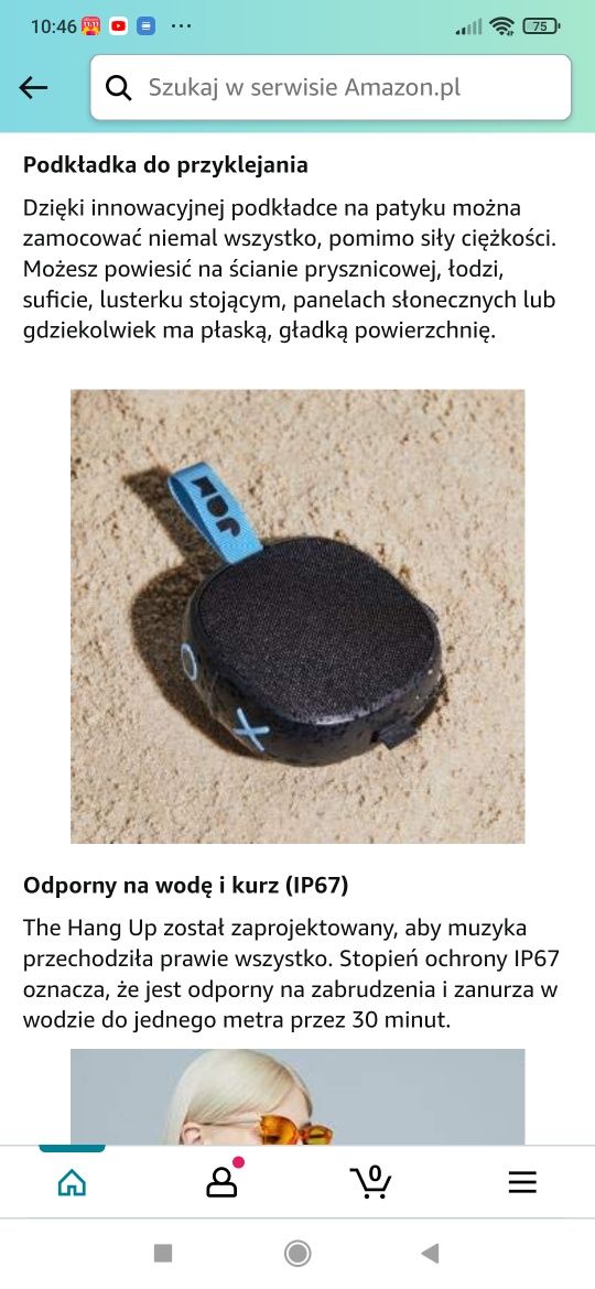 Głośnik przenośny bluetooth Jam hxp101bk