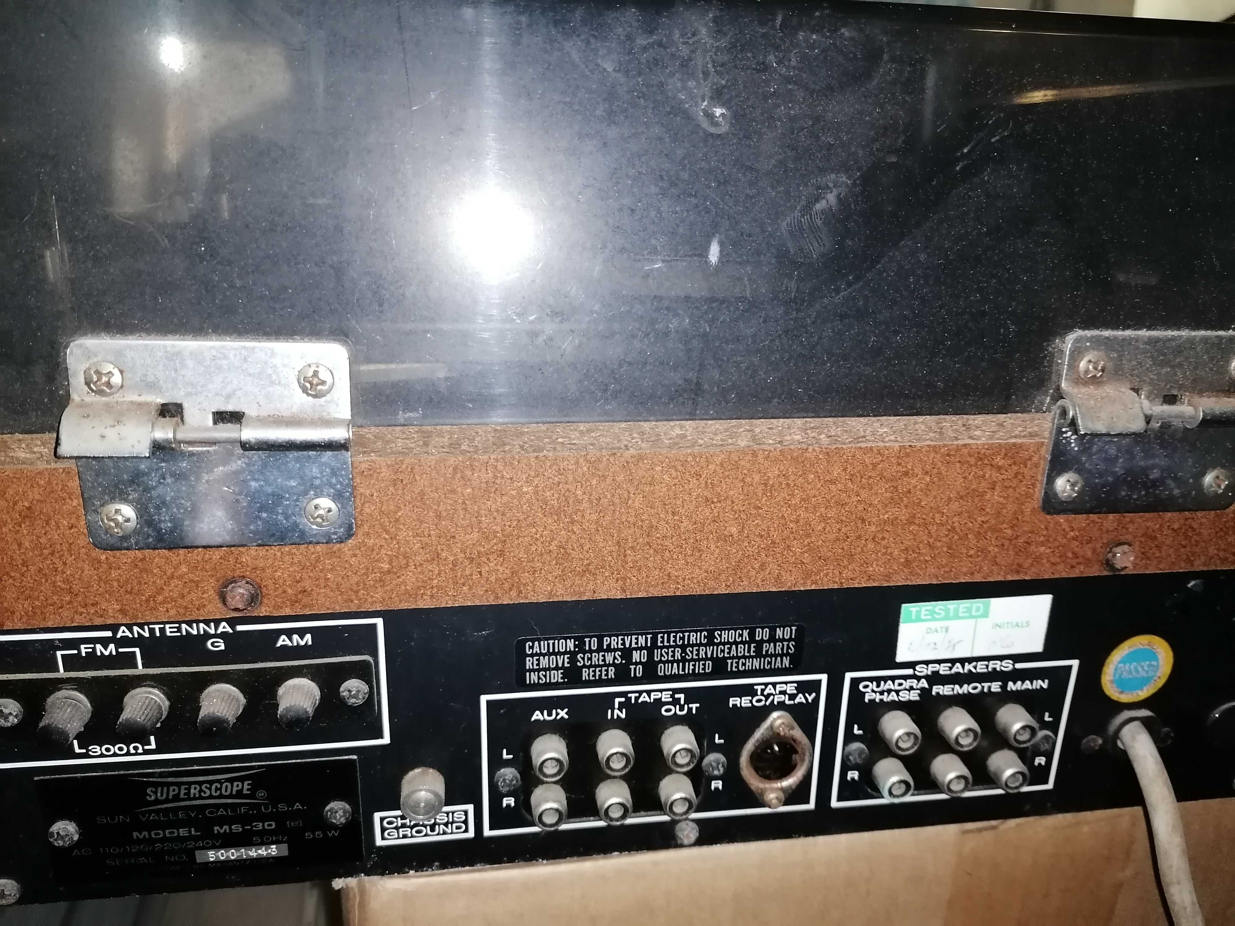 Giradiscos antigo superscope