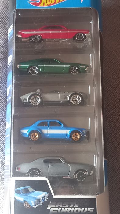 Pack'S de 5 miniaturas hot wheels
