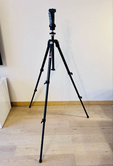 Statyw Manfrotto 190DB z głowicą kulową / joystick 222