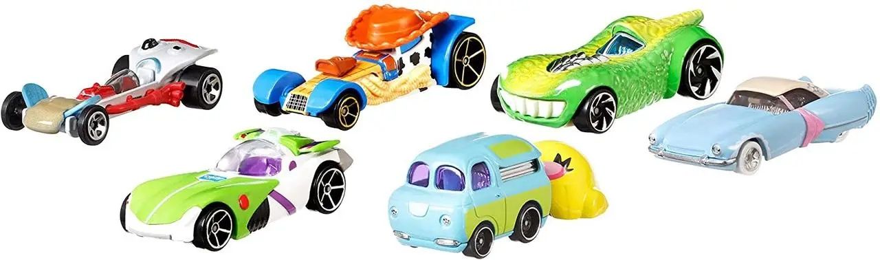 Подарочный набор машинок hot wheels Disney Pixar Toy story 4