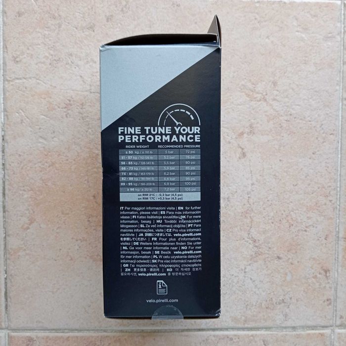 Pneu Pirelli P7 Sport 28-622 Tube Estrada Dobrável