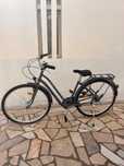 Bicicleta de cidade ELOPS 120 - Quadro Baixo Azul