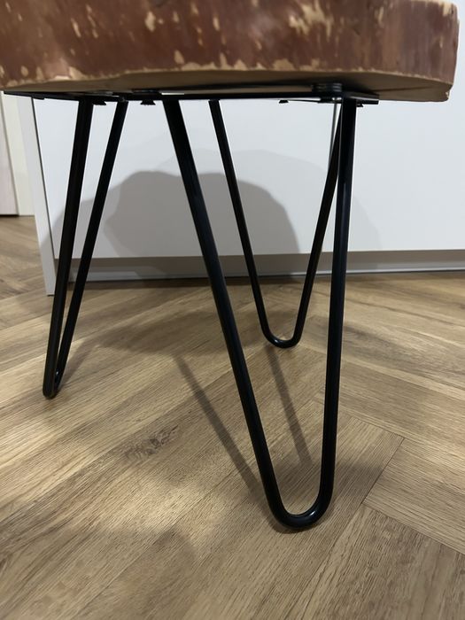 Rezerwacja (25.11) Stolik loftowy drewno