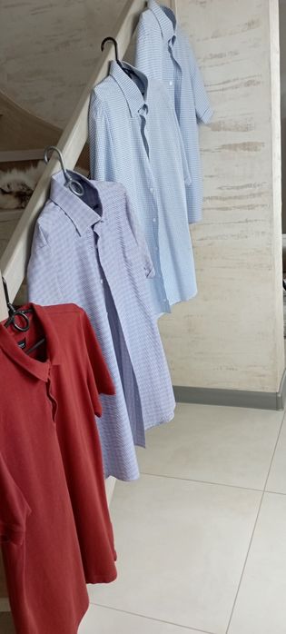 Męskie koszule z krótkim rękawem Bytom Vistula NOWE męska koszula