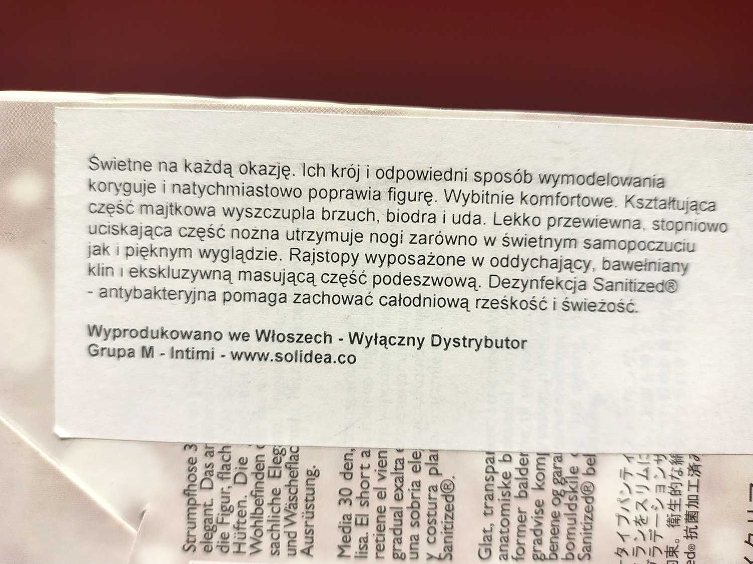 Rajstopy 4XL - XL - 3 sztuk - Solidea, Wonder model - 30 - WYPRZEDAŻ