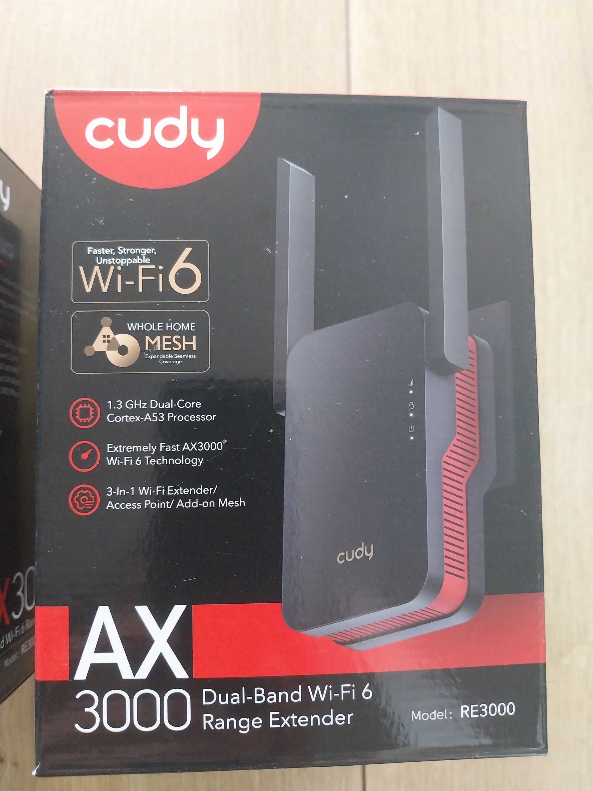 Cudy Range Extender RE3000 AX3000 Dual-Band WiFi 6