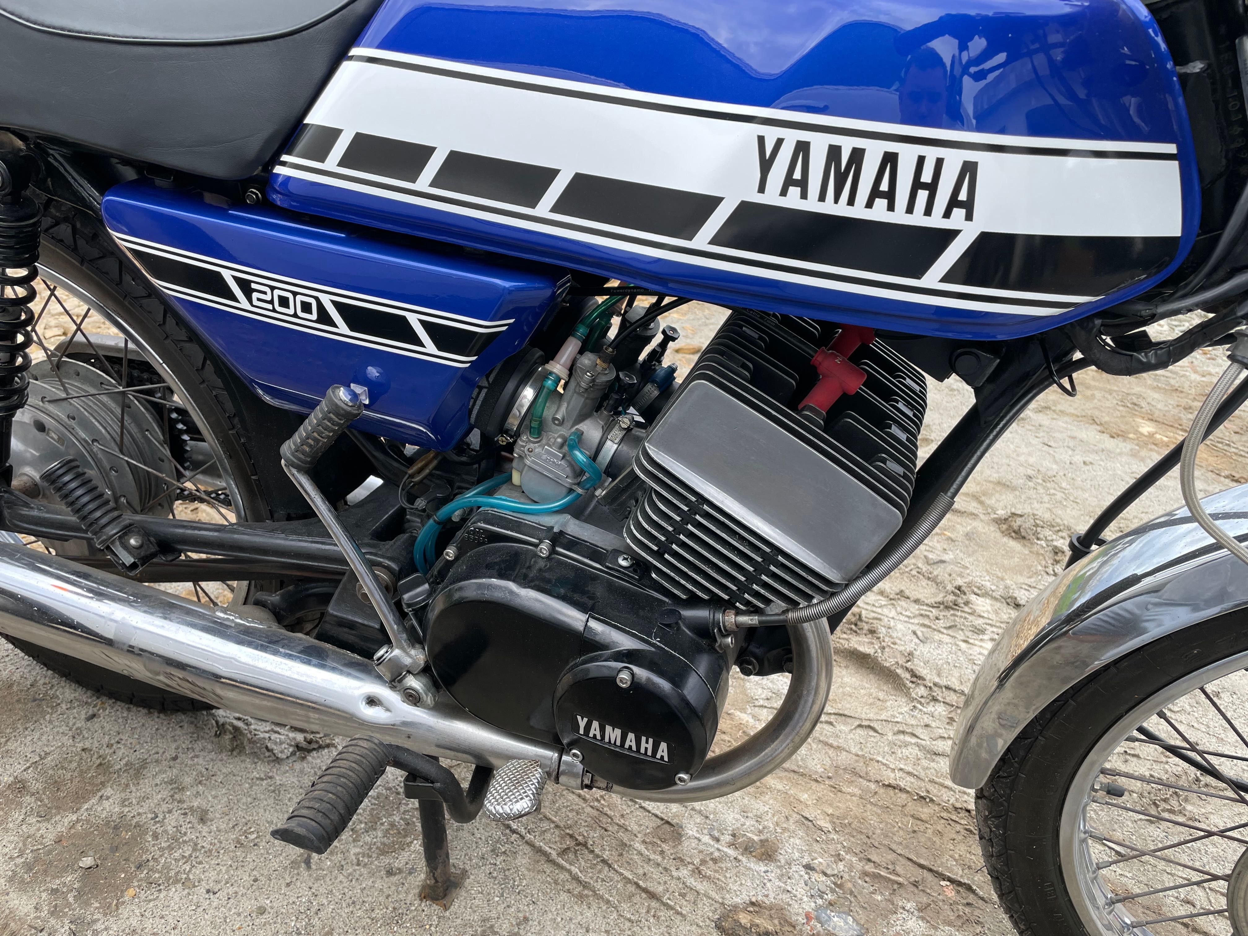 Yamaha RD200 Super klasyk  Zarejestrowana.