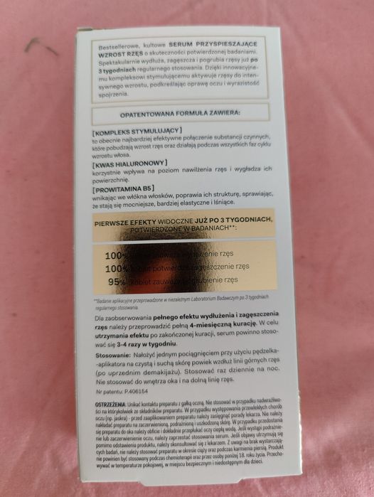 Serum  do   rzęs