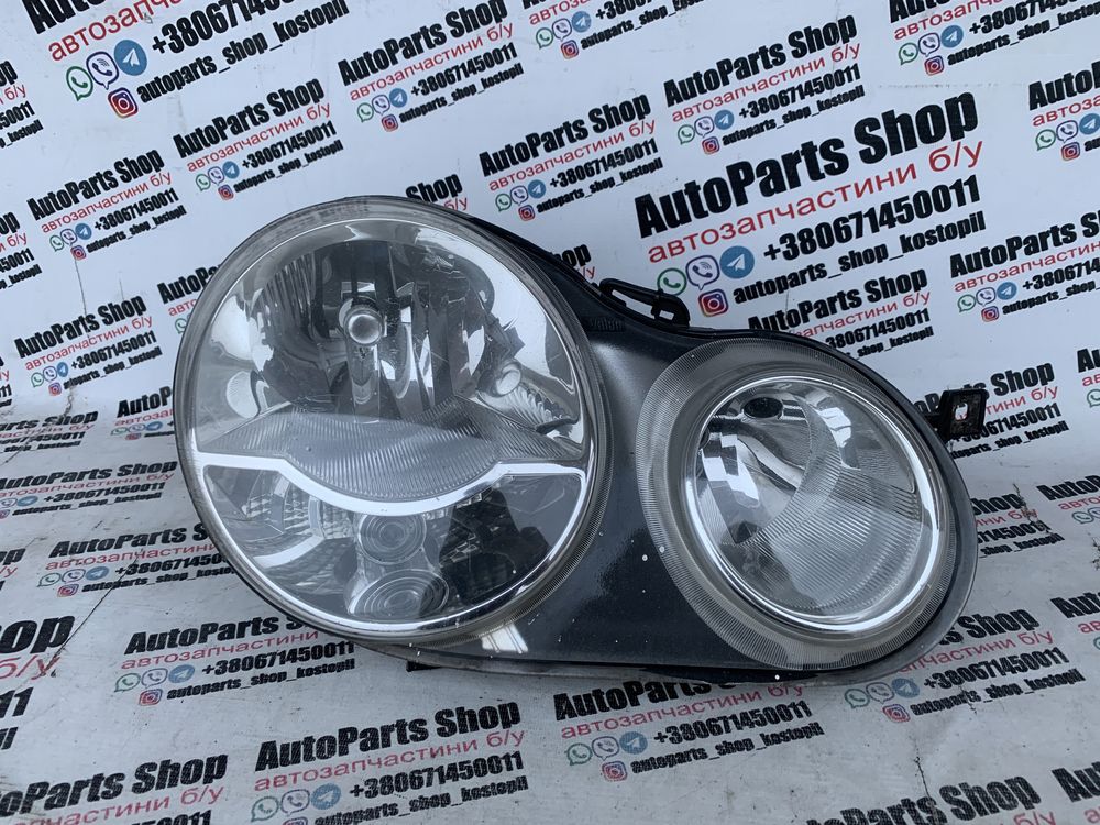 Фара VW Polo 01-05 фари Поло Вольксваген Поло галоген оптика фары фара