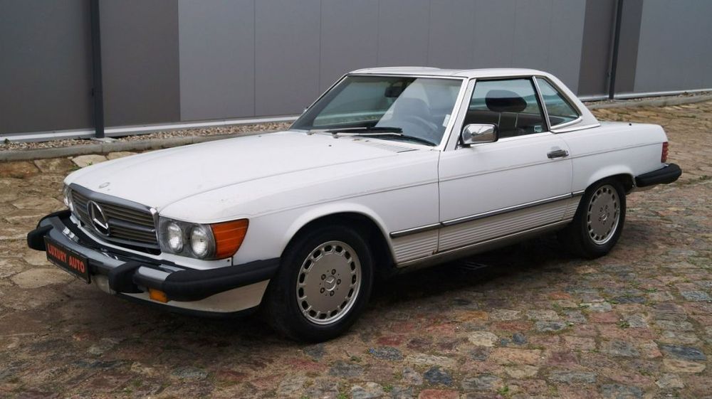 Mercedes-Benz SL 560SL R107 Cabrio Automat Hardtop Sprowadzony LUXURYCLASSIC