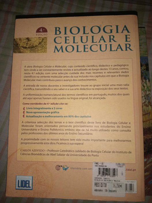 Biologia Celular e Molecular - César Azevedo