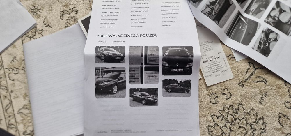 Renault Laguna # Przebieg 100%org# Wersja Gt