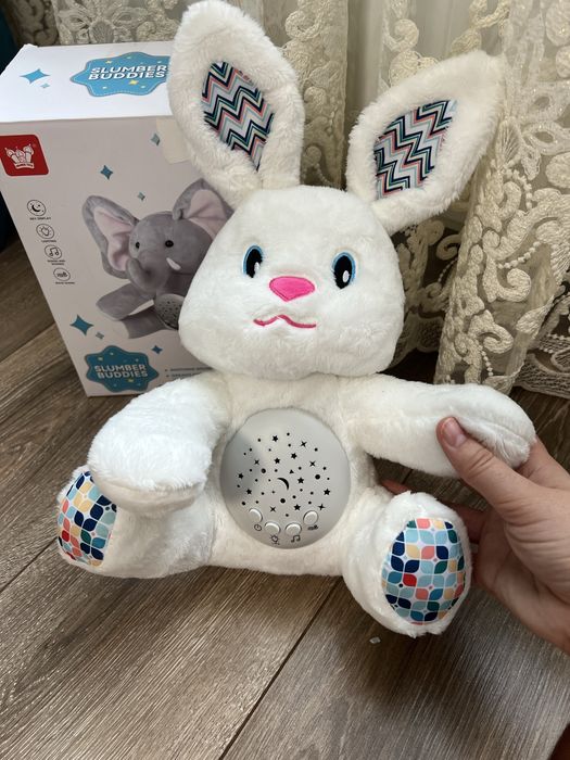 Нічник плюшевий мяка іграшка зоряне небо SLUMBER BUDDIES