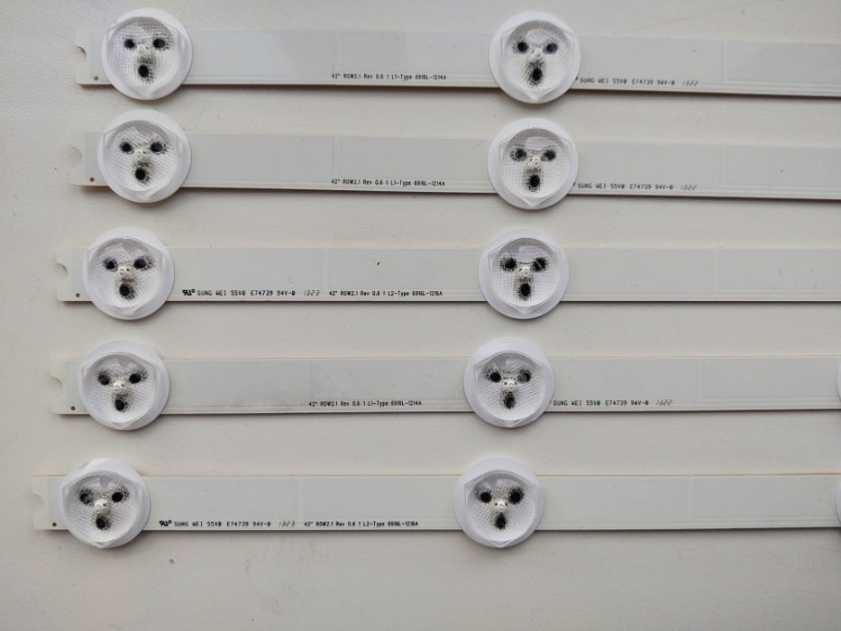 Підсвітка LG 42" ROW2. 1 L1-Type 6916L-1214A, L2-Type 6916L-1216A