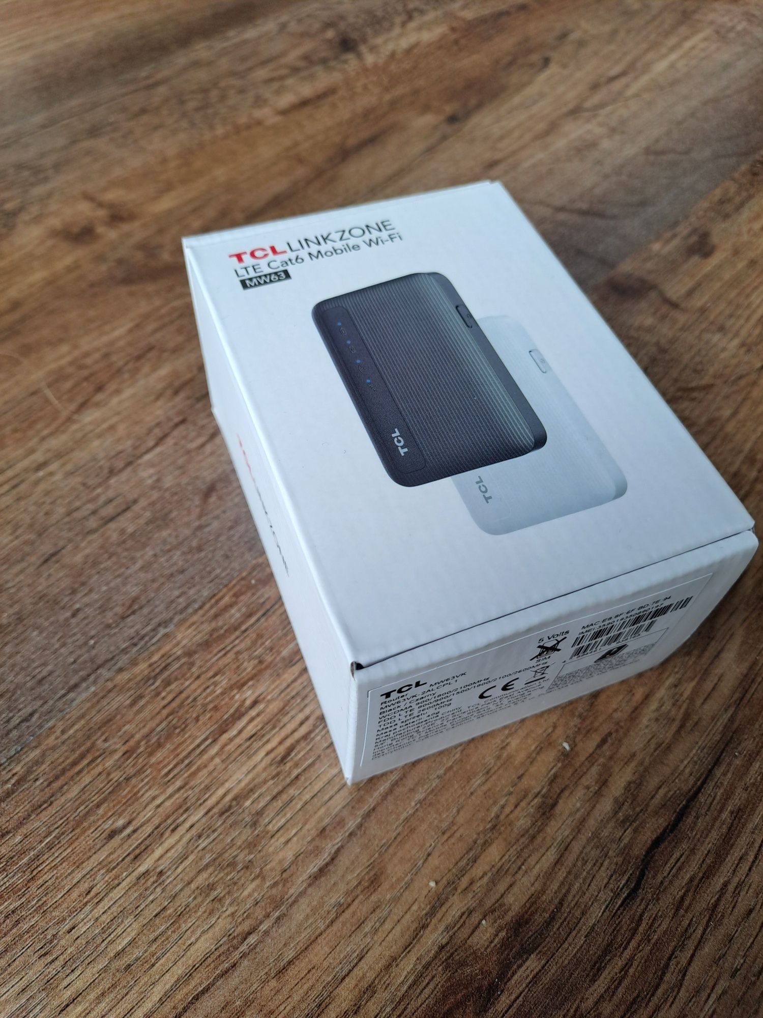 Modem Router przenośny TCL Linkzone LTR Cat6 Mobile Wi-Fi
