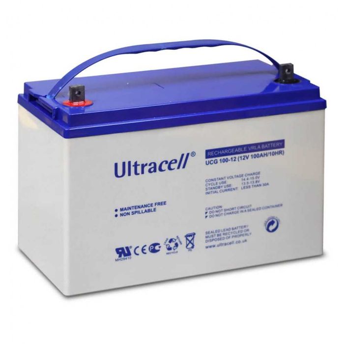 Акумулятор ULTRACELL UCG100-12, 12В, 100 А/год