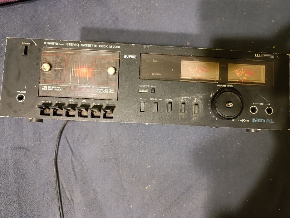 Magnetofon kasetowy Unitra ZRK M7020