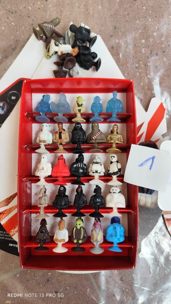 Stikeez Star Wars dla Fana  zestaw Lidl 2 szt.+ Gratisy