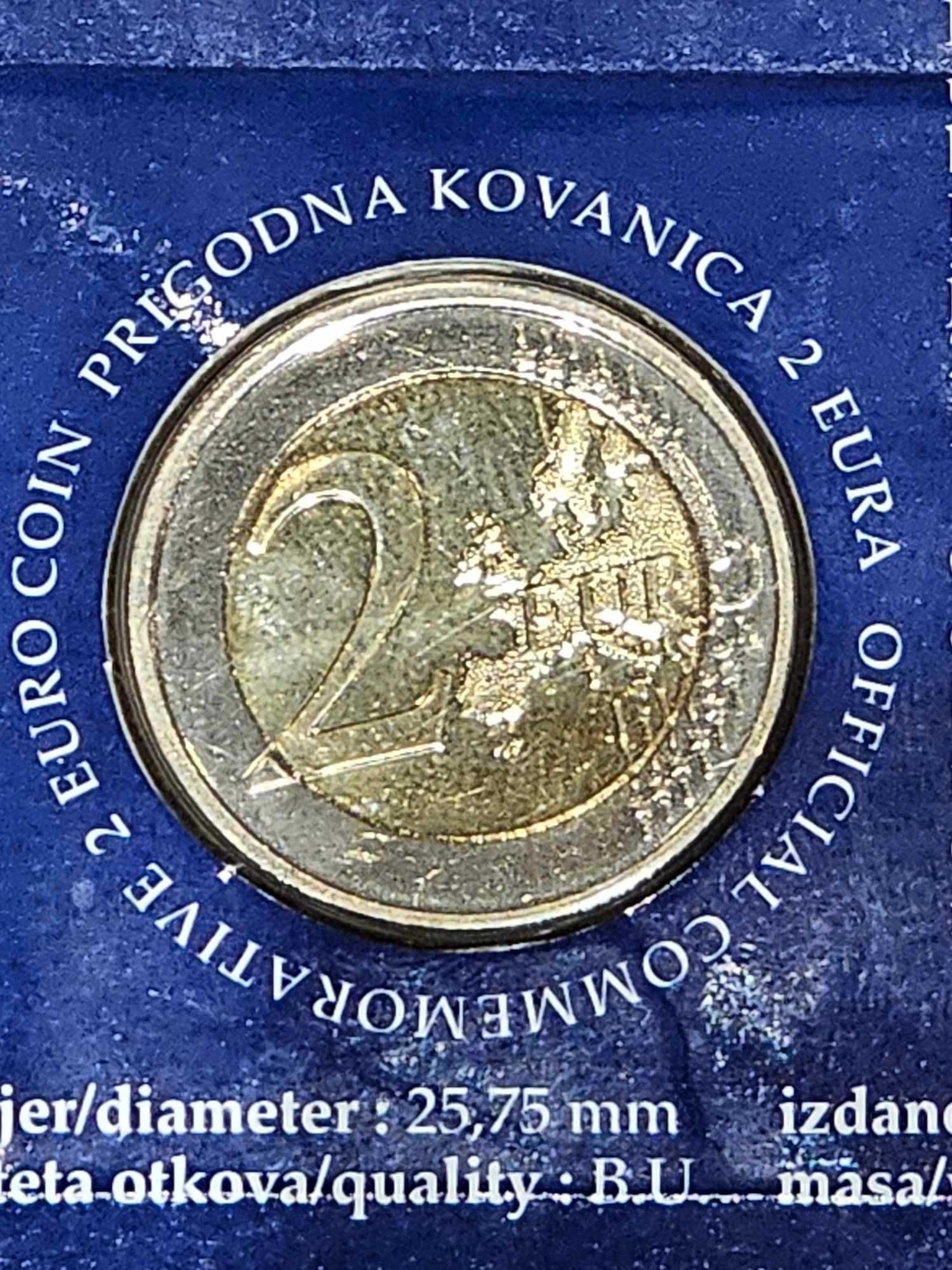 2 euro okolicznościowe 2023 Chorwacja w blistrze