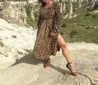 Леопардова сукня   максі
