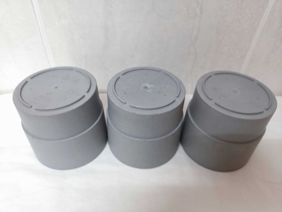 3 vasos pequenos cinzentos - IKEA