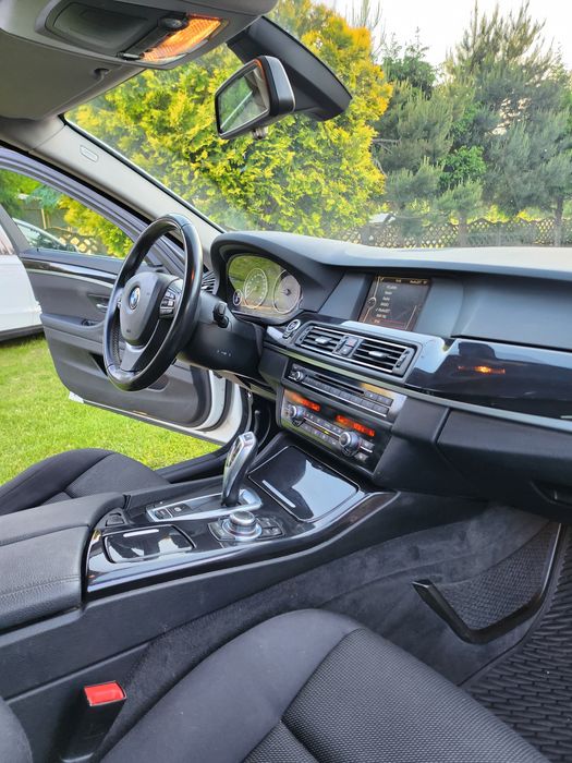 BMW 520d F11 265tys km biała perła super stan techniczny  !