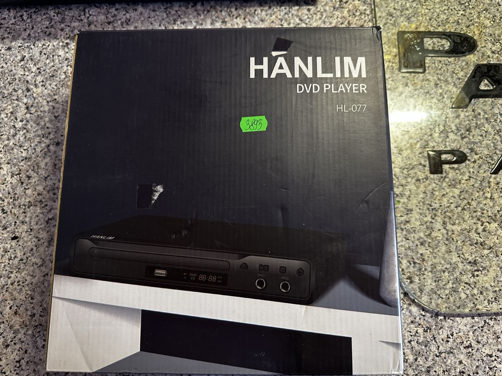 DVD-програвач HANLIM RCA та HDMI, підключення USB 2.0