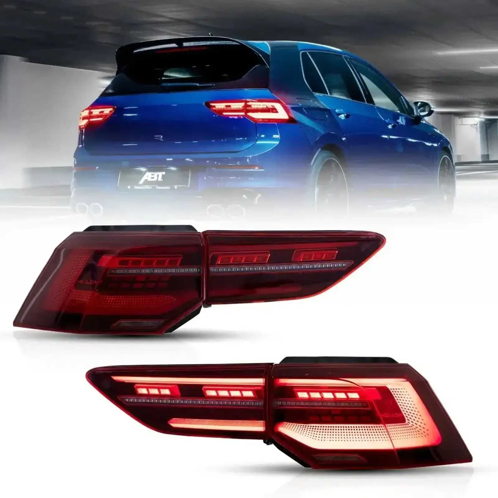 Golf 8 Hatchback фонари LED Tail HG Lights Sequential