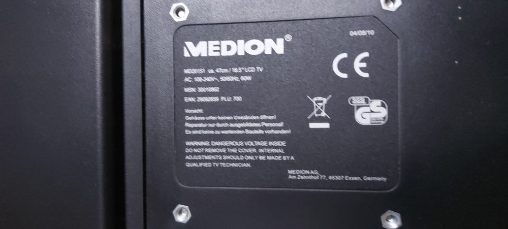 Продам плазму телевізор медіон на кухню