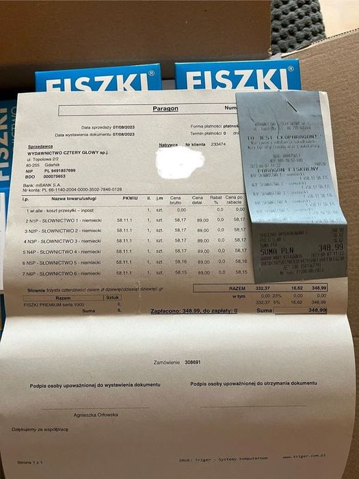Zestaw fiszek Niemiecki plus Nowe repetytorium