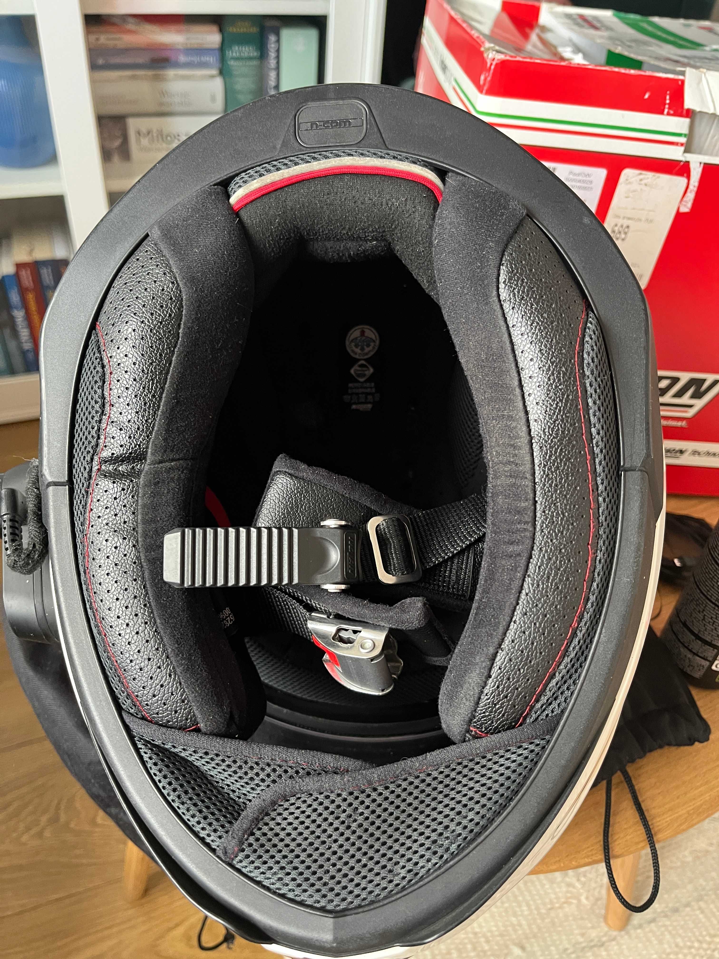 Kask motocyklowy Nolan N87 roz.L pinlock interkom Tconn