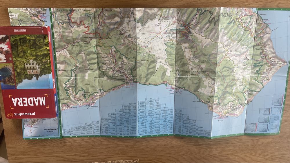 Madera przewodnik + mapa seria light express map