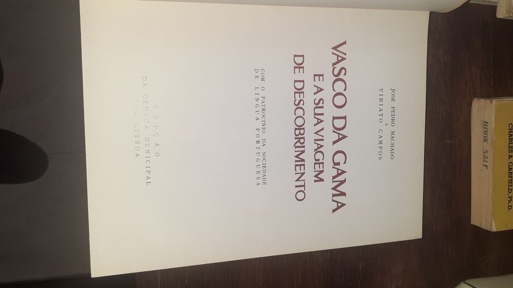 Vasco da Gama e sua viagem descobrimento relato livro raro 1969
