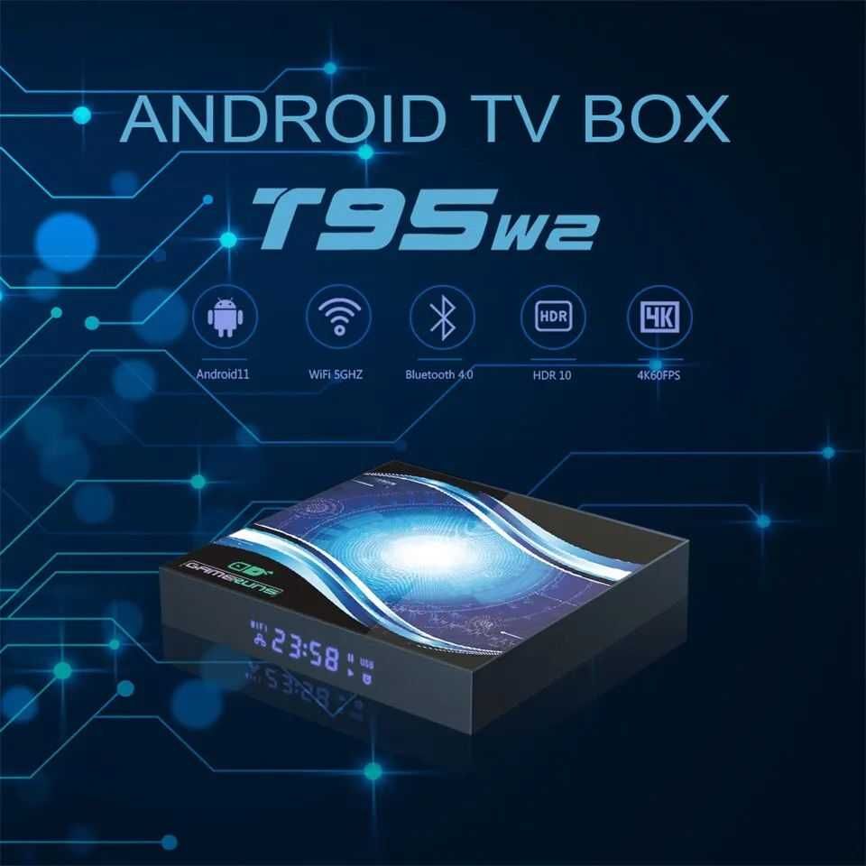 TV BOX приставка T95W2  2/16Гб