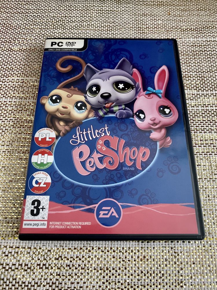 UNIKAT nowa gra PC Littlest Pet Shop EA 2008 polska wersja